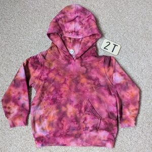 New Tiedye Unisex Toddler Hoodie
